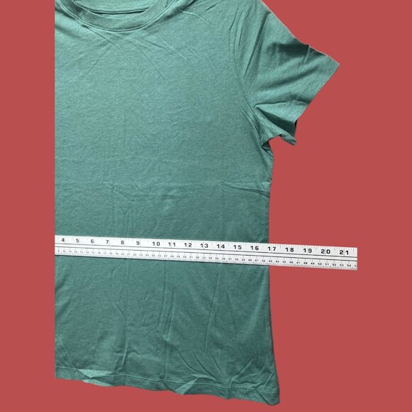 A New Day - Women's Slim Fit Short Sleeve Ribbed T-Shirt - Green - Small - Picture 6 of 16